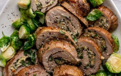 Solomillo De Cerdo Parmesano – Lomo De Cerdo Pistacho Parmesano