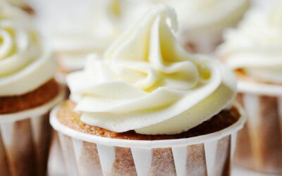 Cupcakes veganos de sidra de manzana
