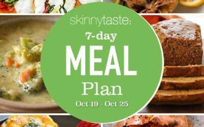 Plan de comidas saludables de 7 días