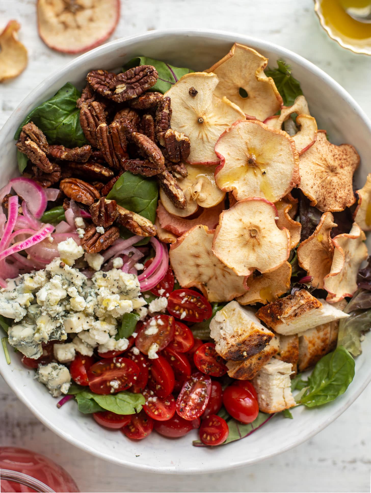 Ensalada De Pollo De Manzana Fuji