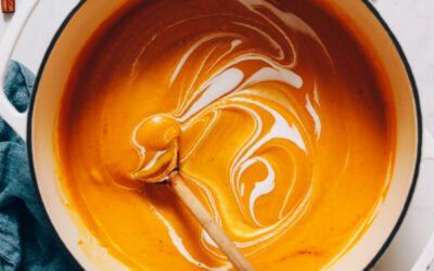 Sopa de calabaza asada