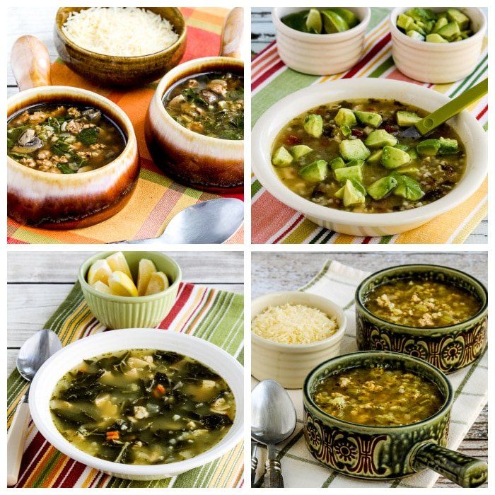 Recetas de sopa de pavo baja en carbohidratos y cetogénica