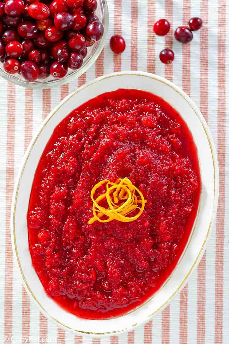 Condimento de arándano rojo de Luby