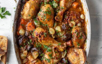 Receta Rosé Coq Au Vin