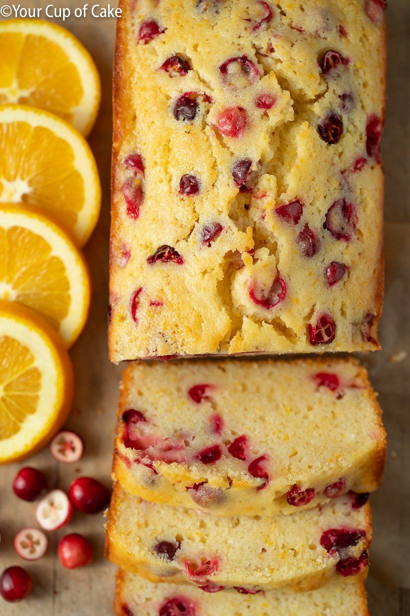 Pan de arándanos y naranja fácil: tu taza de pastel