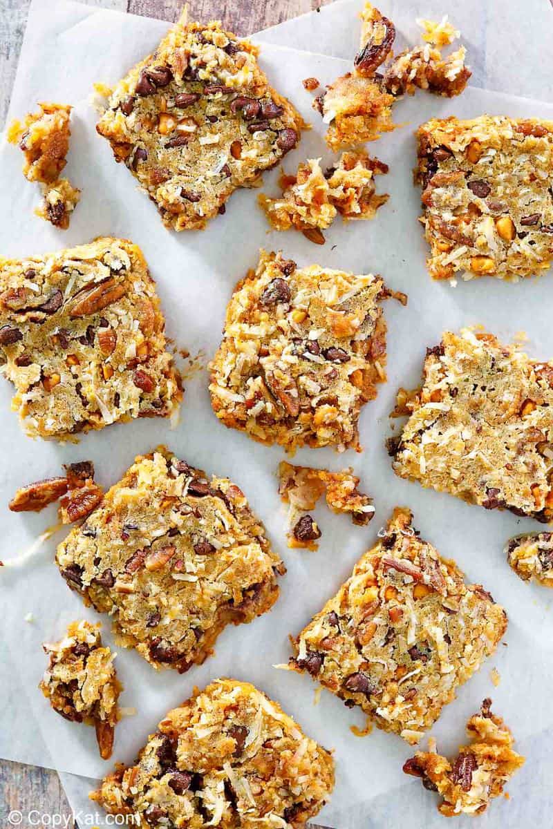 Hello Dolly Bars (barras de 7 capas o barras mágicas)