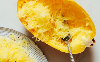 Calabaza espagueti instantánea (¡20 minutos!)