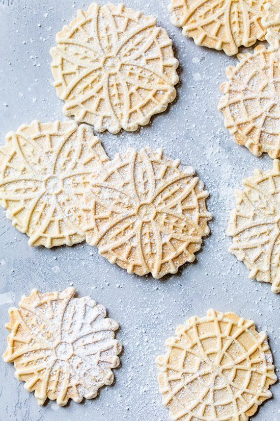 Galletas Pizzelle