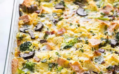 Receta de cazuela de desayuno fácil