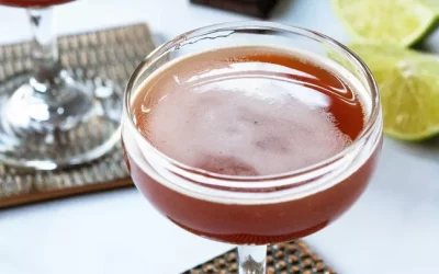 Receta de sidecar de chocolate