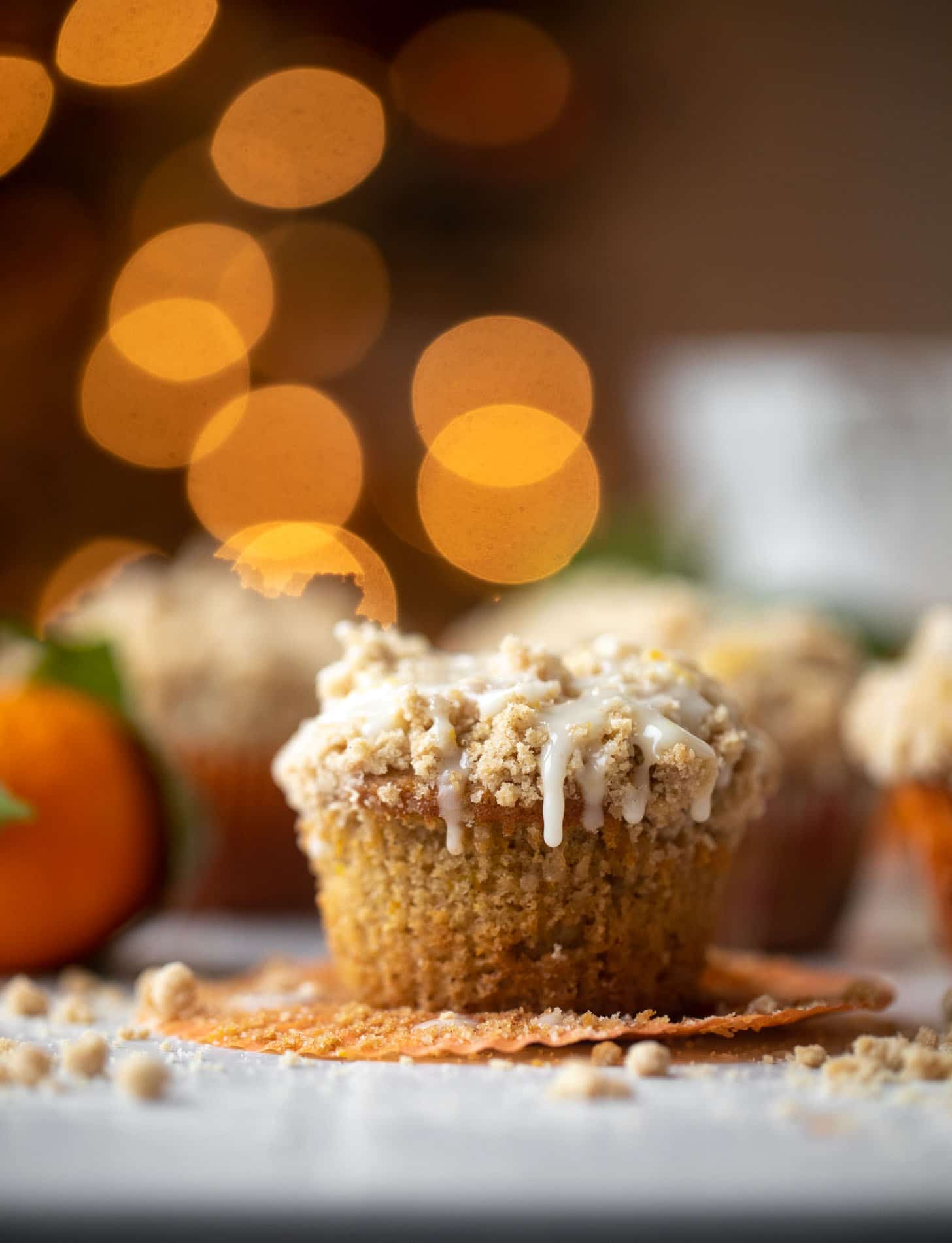 Muffins de naranja y canela – Muffins de pastel de café y naranja