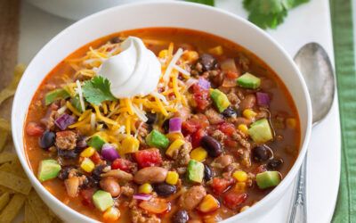 Sopa de taco fácil