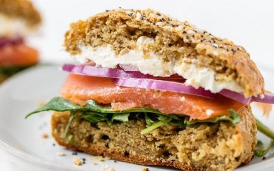 Pan rico en proteínas (panecillos de avena)