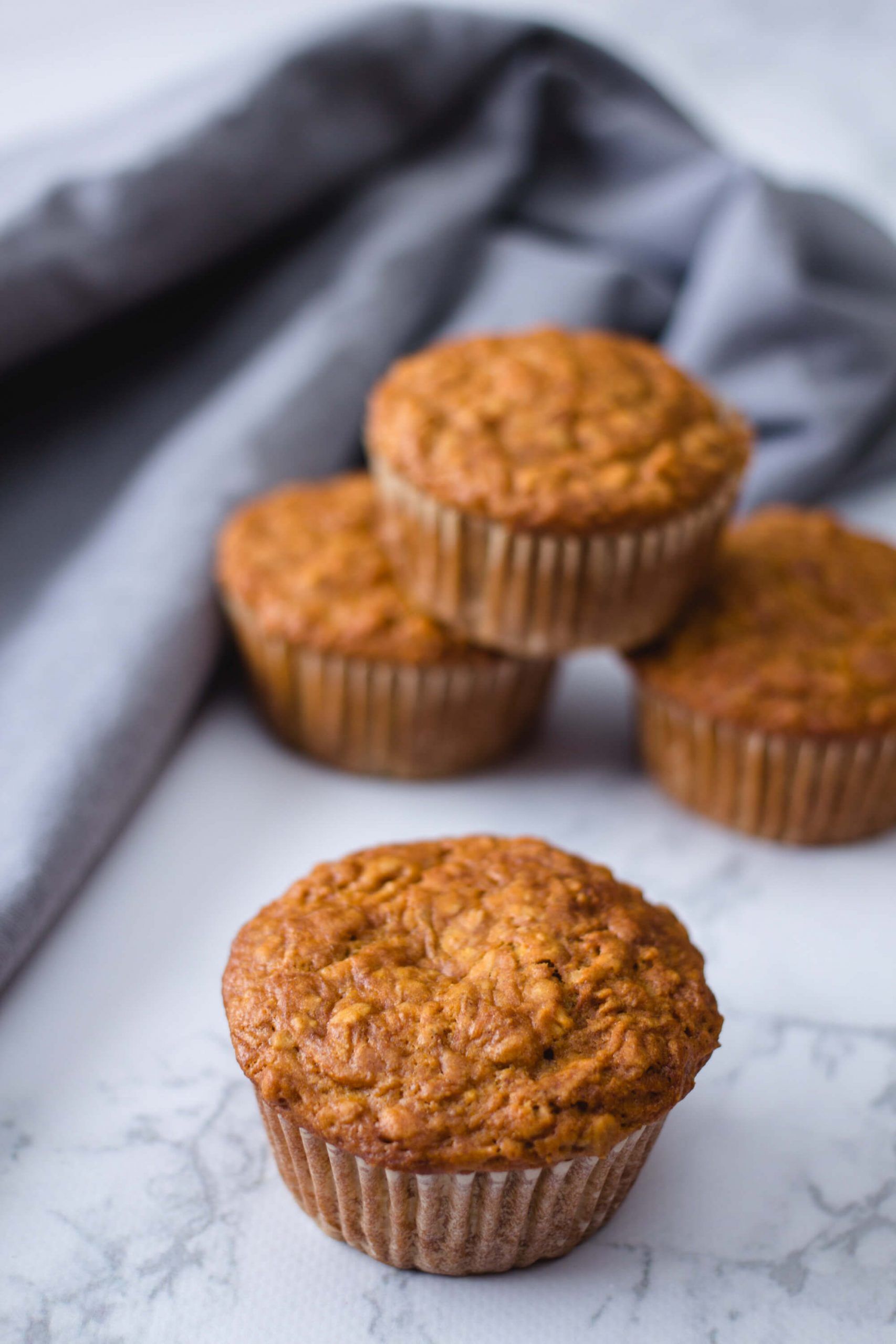 Muffins de salvado veganos fáciles |  ¡Listo en 30 minutos!