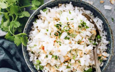 Arroz de coco perfecto (¡con un ingrediente secreto!)