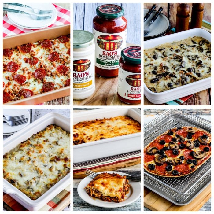 Salsa para pasta y pizza de Rao (y recetas bajas en carbohidratos con Rao’s)