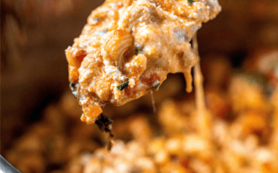 Ziti al horno instantáneo (comida en una olla)