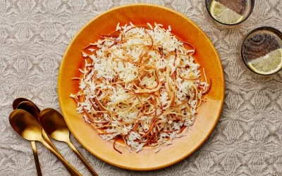 El método Pilaf produce granos que son a nueces, sabrosos y libres de grumos