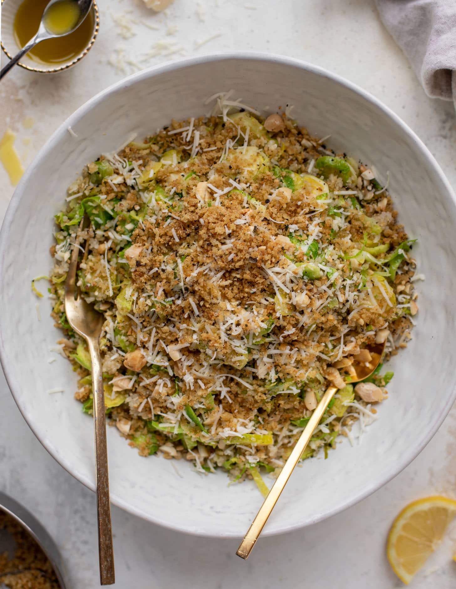 Ensalada Crunch De Bruselas – Ensalada Crunch Caliente De Bruselas