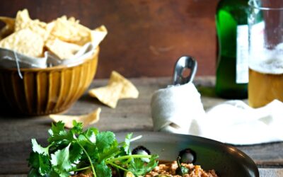 Receta de salsa de queso y chorizo ​​con tapa de estufa FÁCIL