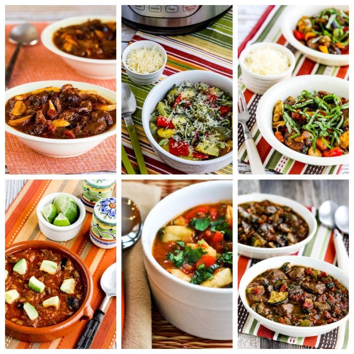 Recetas de estofado cetogénico y bajo en carbohidratos
