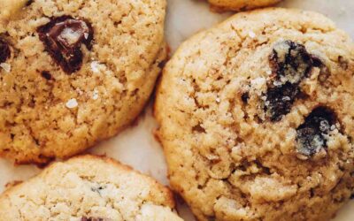 Galletas de chispas de chocolate veganas clásicas (1 tazón)