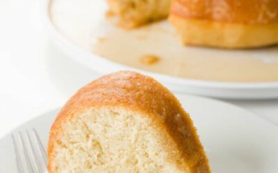 Pastel de ron de Jamaica