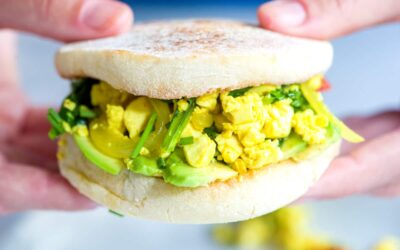Revuelto de tofu vegetal ultra satisfactorio
