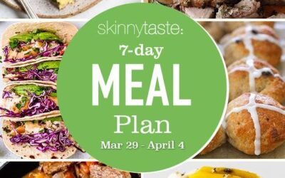 Plan de comidas saludables de 7 días (del 29 de marzo al 4 de abril)