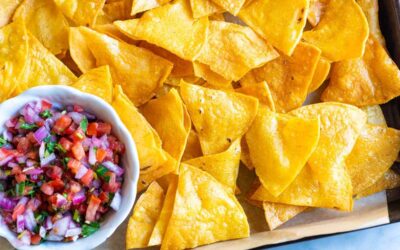 Chips de tortilla fáciles (fritos o al horno)
