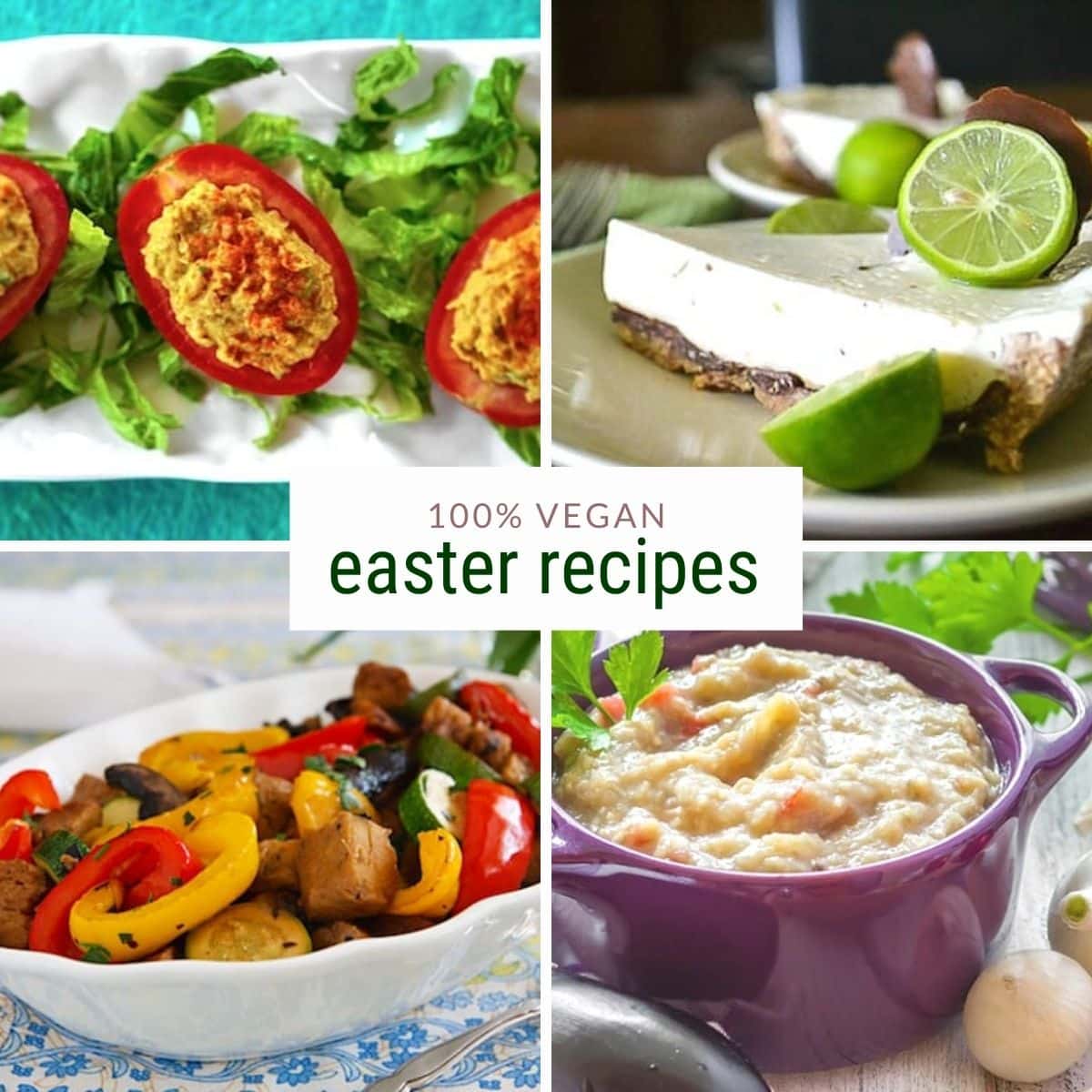 Recetas veganas de Pascua |  Ideas para cenas y brunch sin carne