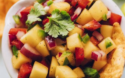 Salsa de mango fácil (¡8 ingredientes!)