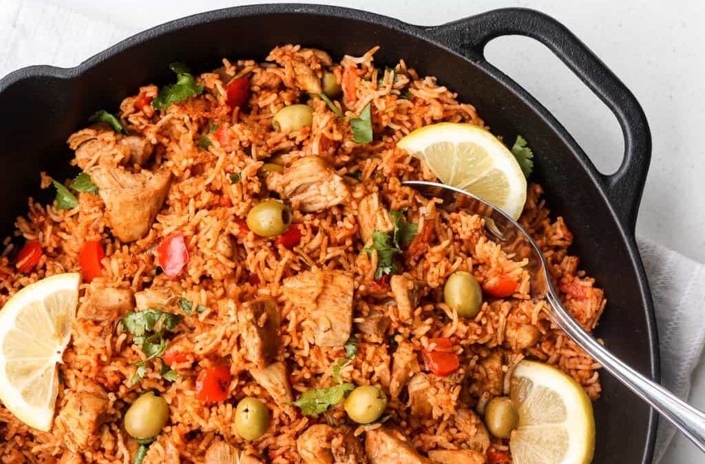 Pollo y arroz español one pot