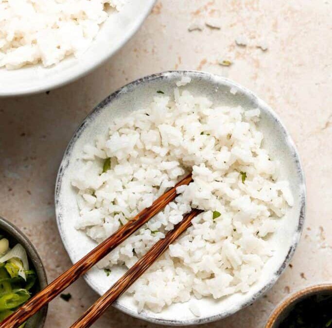 Arroz de coco fácil