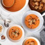Sopa cremosa de tomate