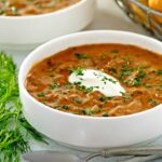 Sopa De Champiñones Húngara