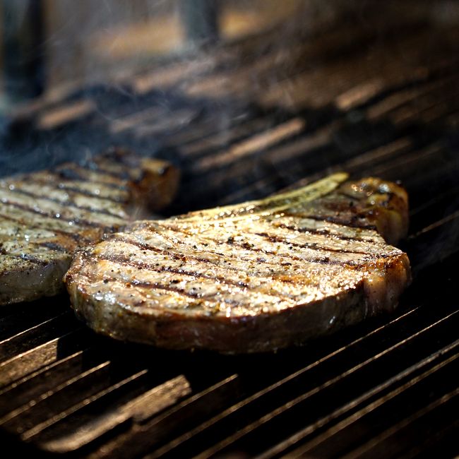 filetes con chimichurri churrasco