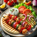 Souvlaki de Pollo