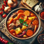 Goulash húngaro tradicional