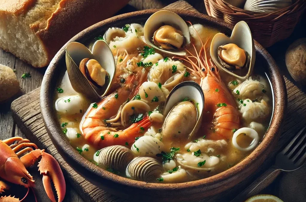 Sopa de Mariscos Irlandesa